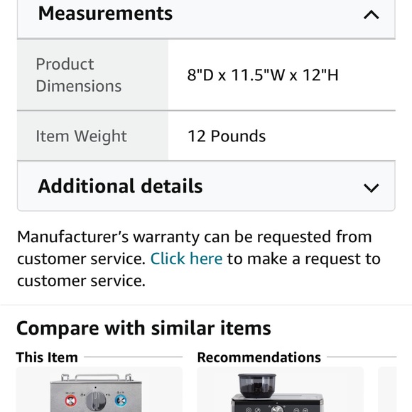 Capresso Cafe Select Espresso & Cappuccino Machine with Extras - Picture 11 of 14